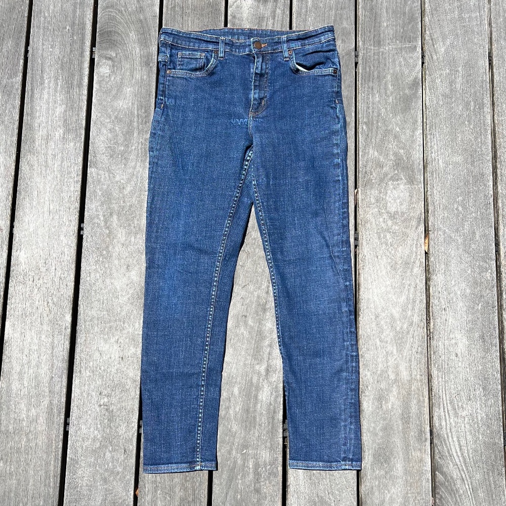 COS Stretch Skinny Blue Jean - Size 10